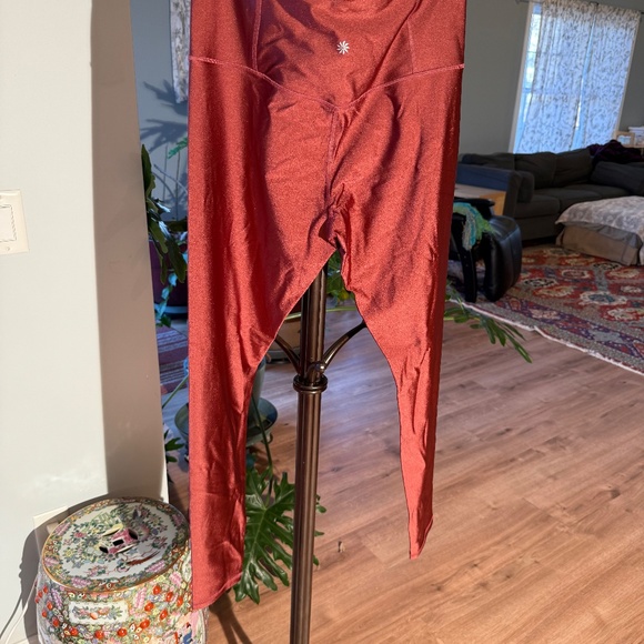 Athlete Ultra High Rise Elation Tight - Red Rock Matte Sheen - Picture 2 of 5